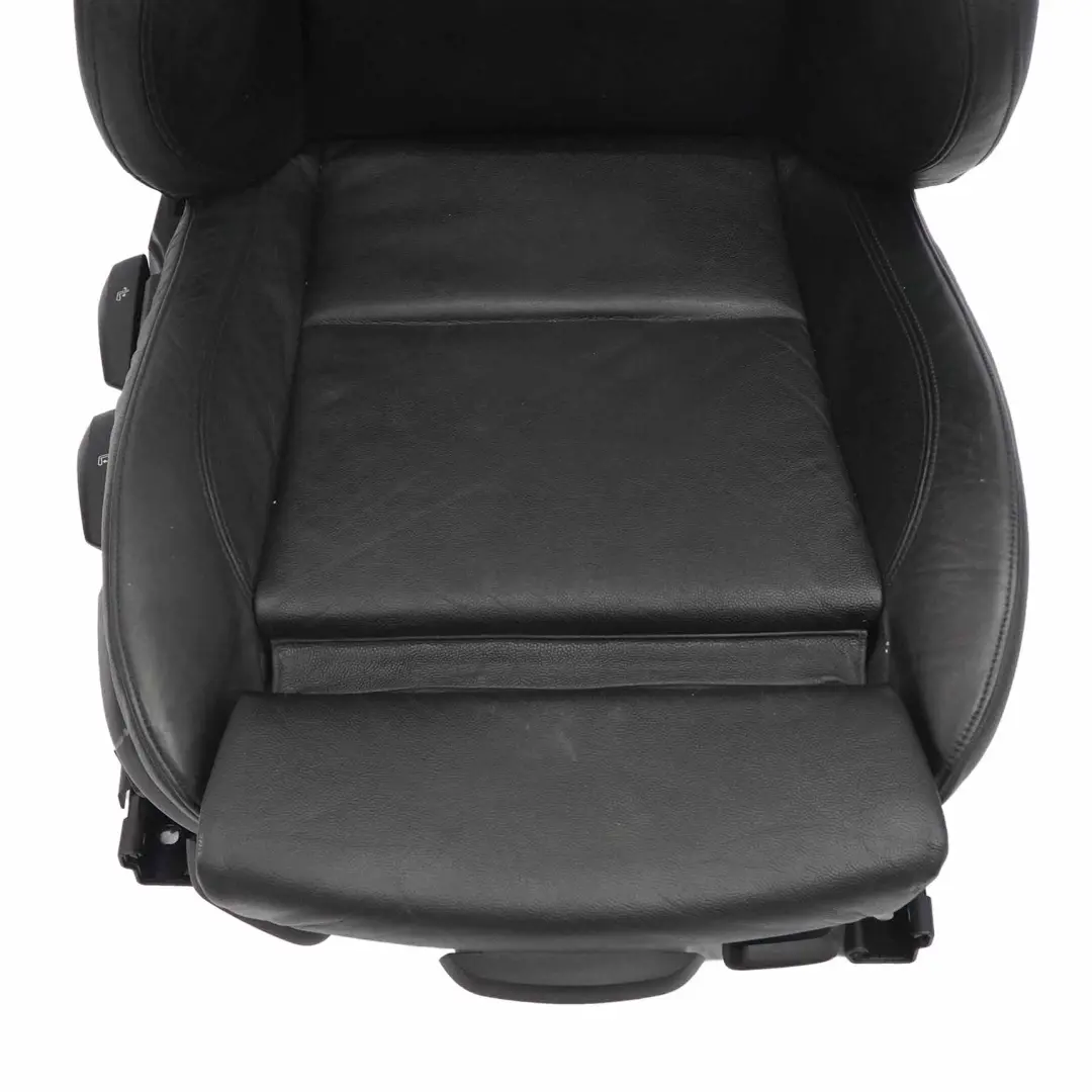 Asiento Delantero BMW E87 M Sport Derecho Cuero Negro Boston Interior Negro