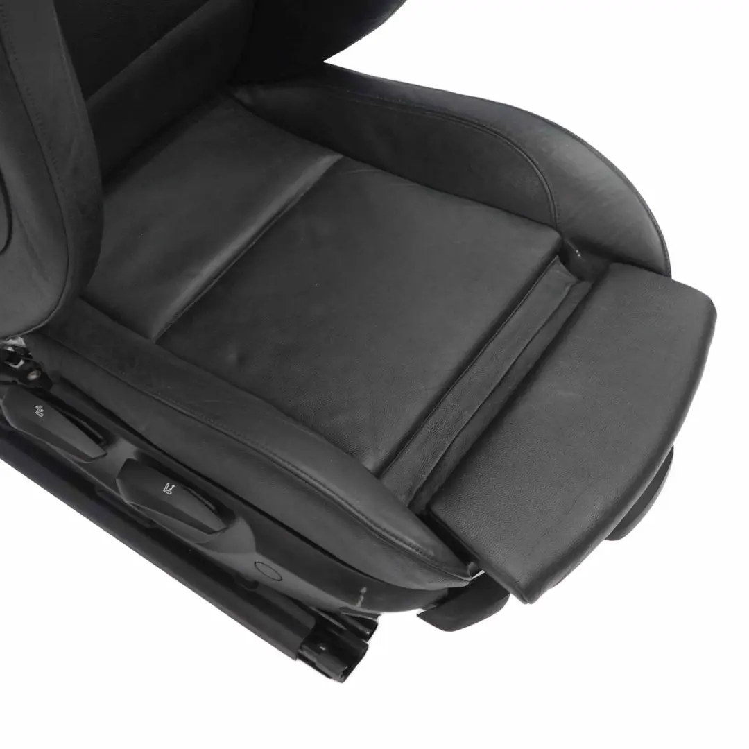 Asiento Delantero BMW E87 M Sport Derecho Cuero Negro Boston Interior Negro