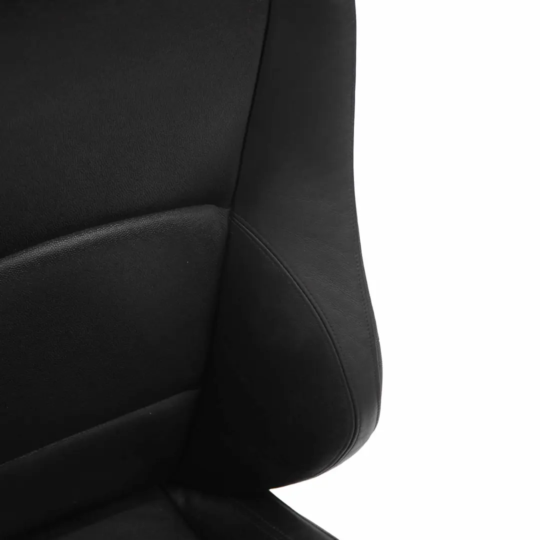 Asiento Delantero BMW E87 M Sport Derecho Cuero Negro Boston Interior Negro