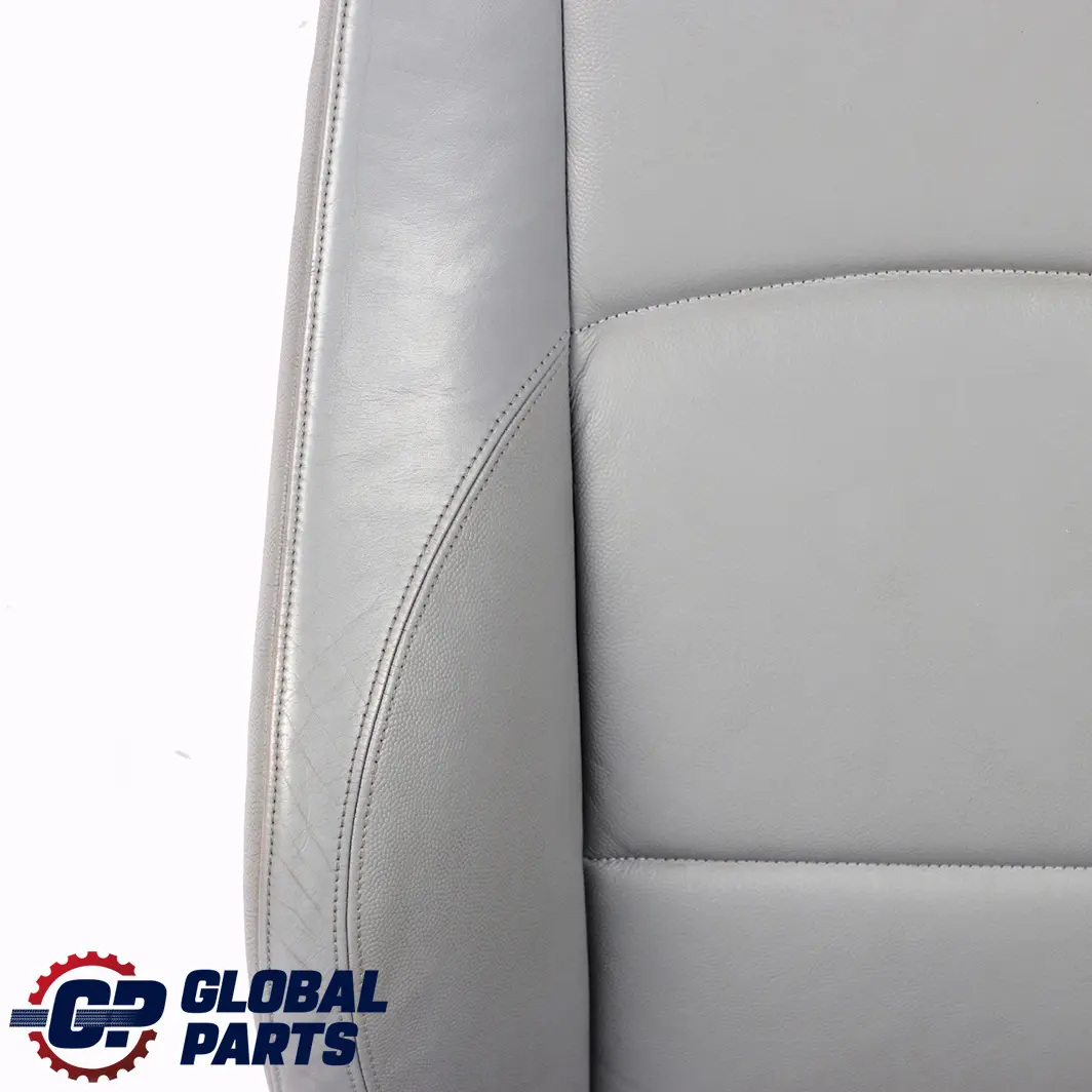 £*BMW 1 Series E87 M Sport Grey Alaskagrey Leather Interior Front Left N/S Seat
