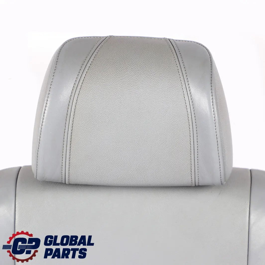 £*BMW 1 Series E87 M Sport Grey Alaskagrey Leather Interior Front Left N/S Seat