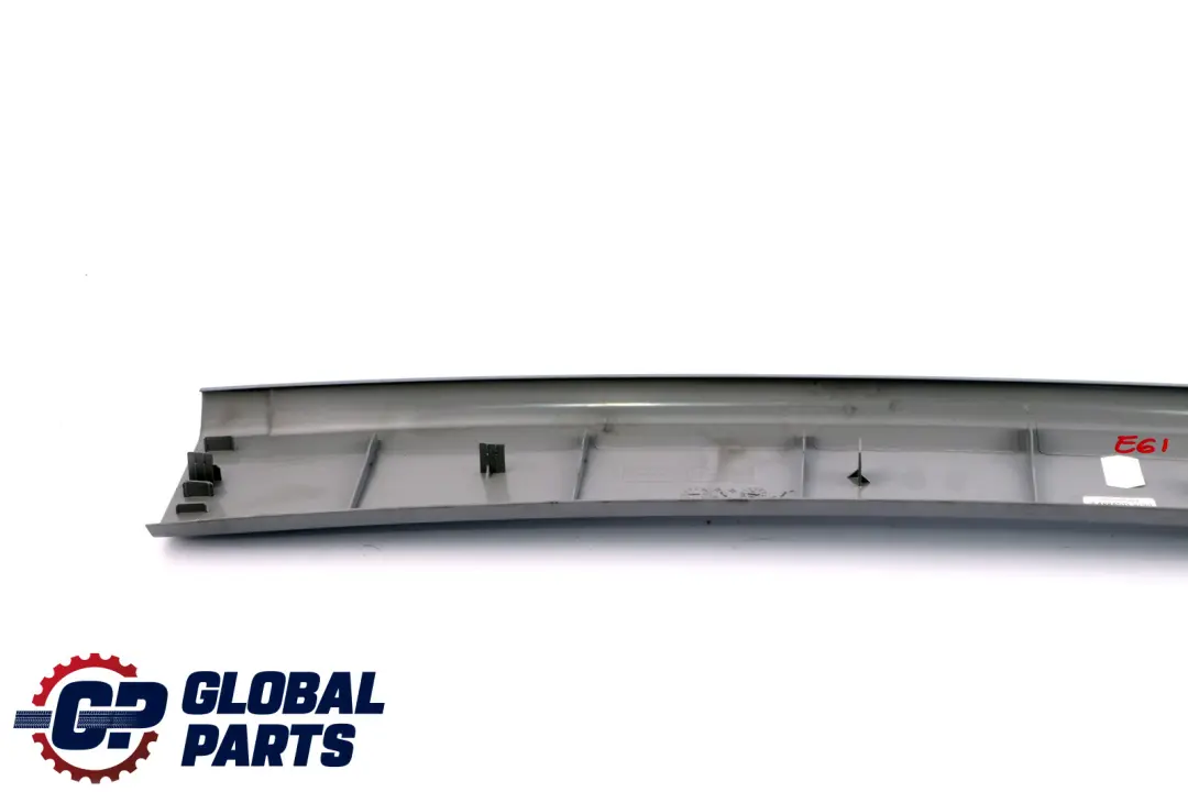 BMW 5 Series E61 LCI Interor Upper Trunk Lid Panel Trim Cover Grey 7140649