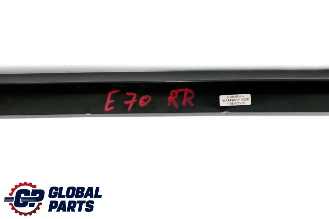 BMW X5 Series E70 Rear Right O/S Door Window Frame Trim Cover Black 7141036