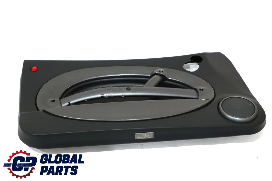 BMW Mini R50 R52 Front Left N/S Door Card Side Trim Panther Black Molette