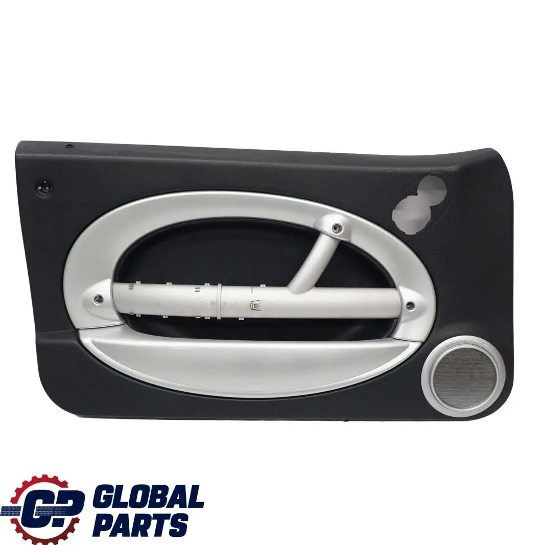 Mini R50 R53 Front Left Door Card Side Trim Panther Black Anthracite