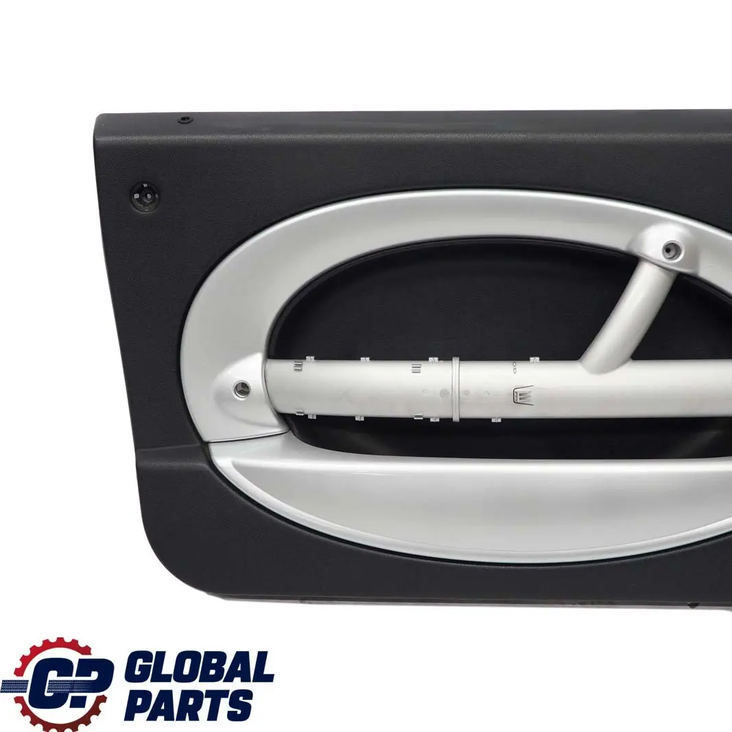 Mini R50 R53 Front Left Door Card Side Trim Panther Black Anthracite