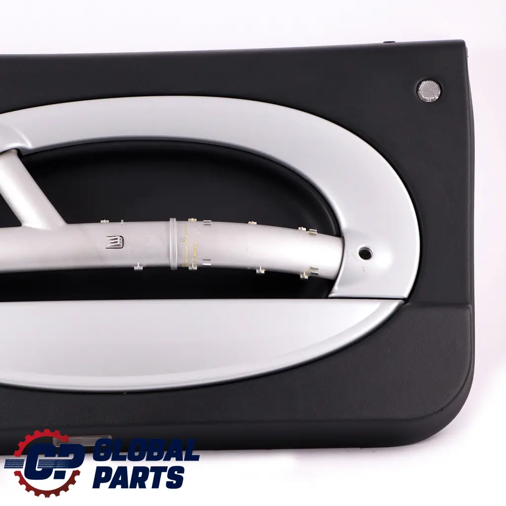 Mini Cooper One R50 R53 Front Right O/S Door Card Side Trim Panther Black