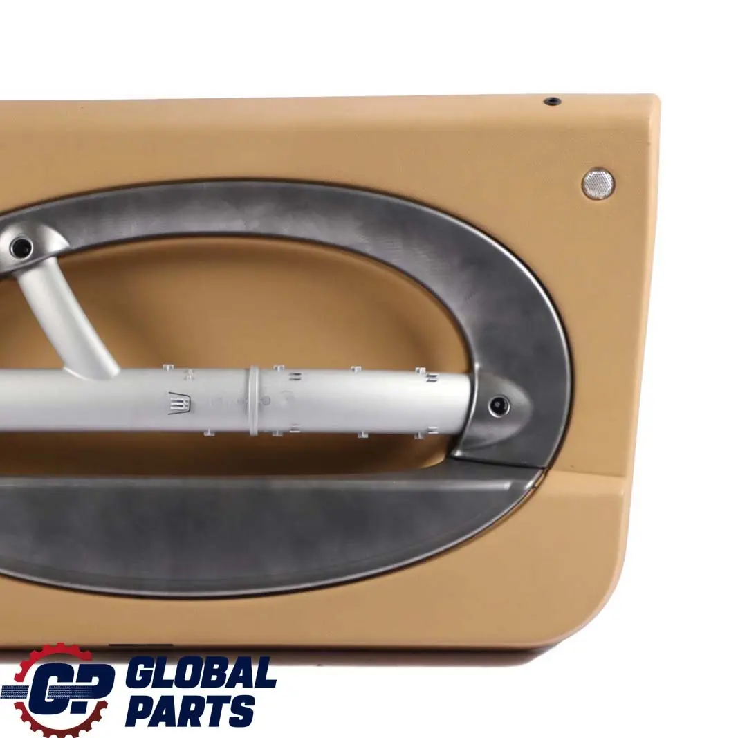 BMW Mini R50 R52 R53 Front Right O/S Door Card Trim Panel Beige Alloy Patina