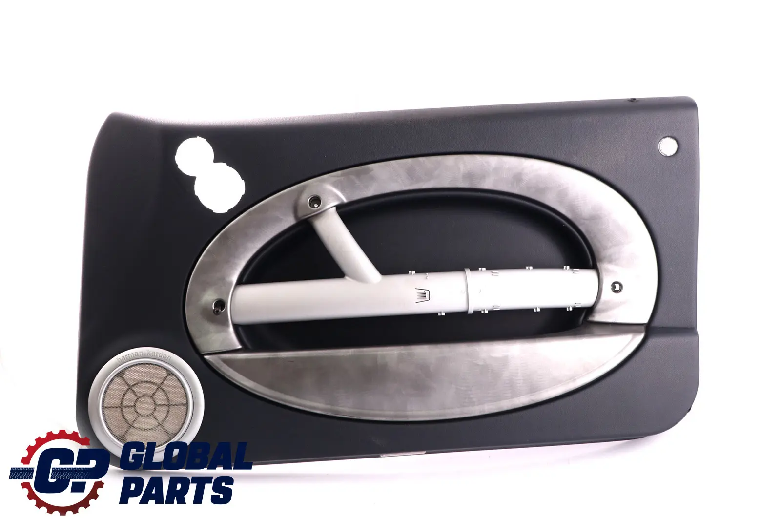 BMW Mini R52 Cabrio Front Right O/S Door Card Trim Dark Blue Alloy Patina HiFi