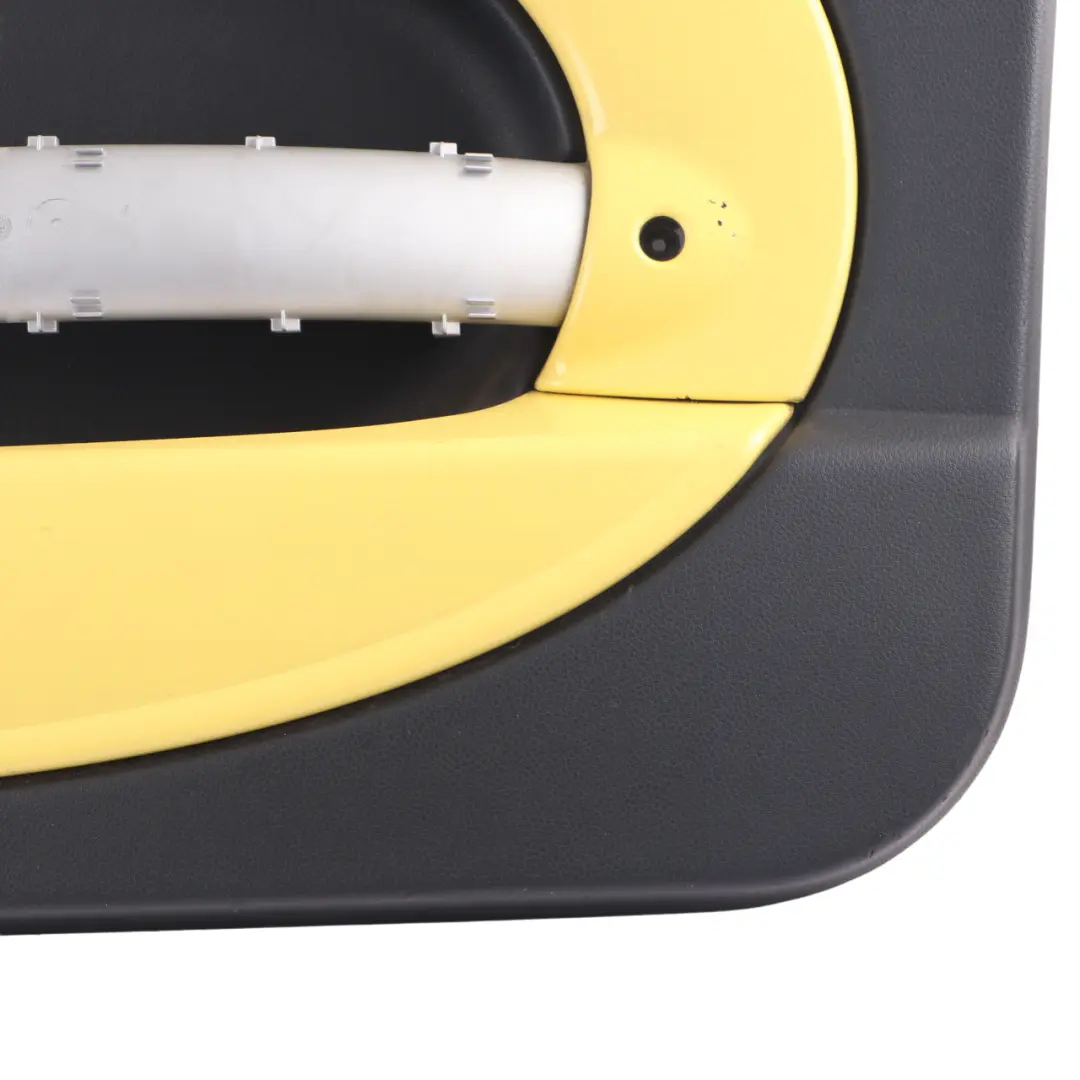 Mini R52 Door Card Front Right O/S Trim Panel Cover Beige Decor Liquid Yellow