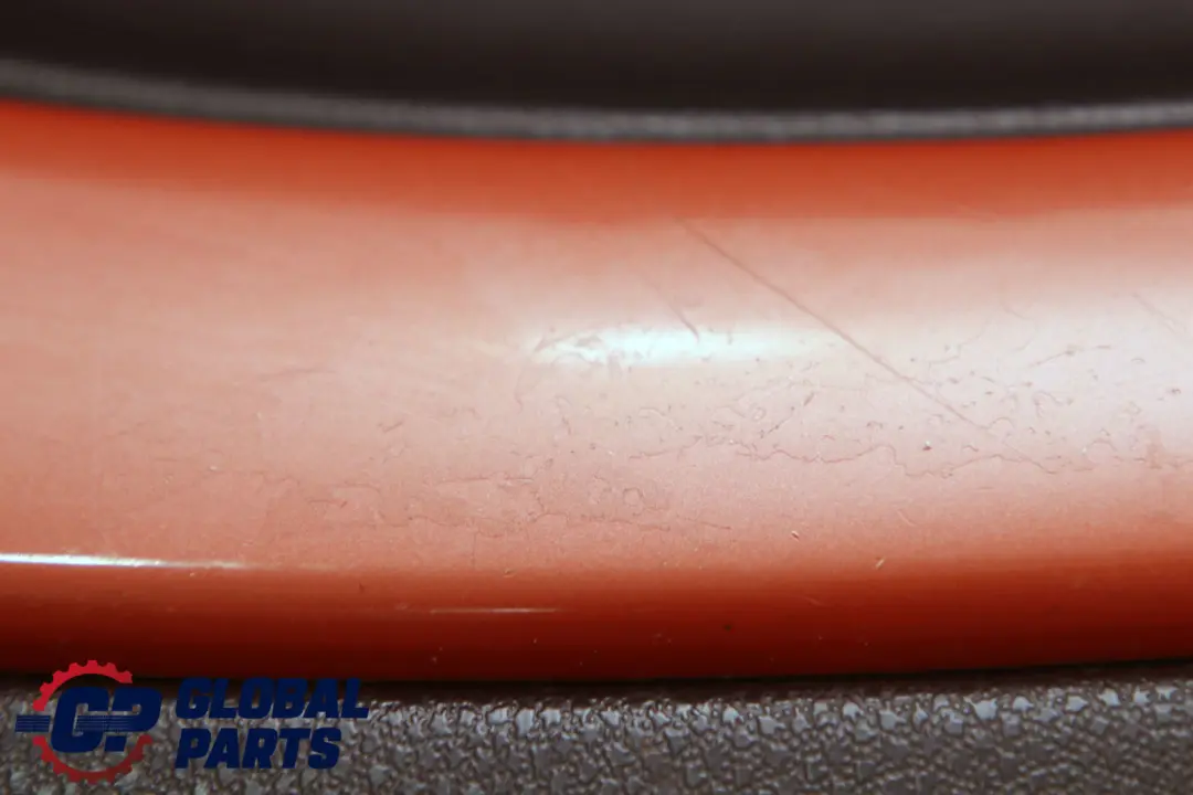 BMW Mini R50 R53 Front Right O/S Hi-Fi Door Card Side Trim Black Hot Orange