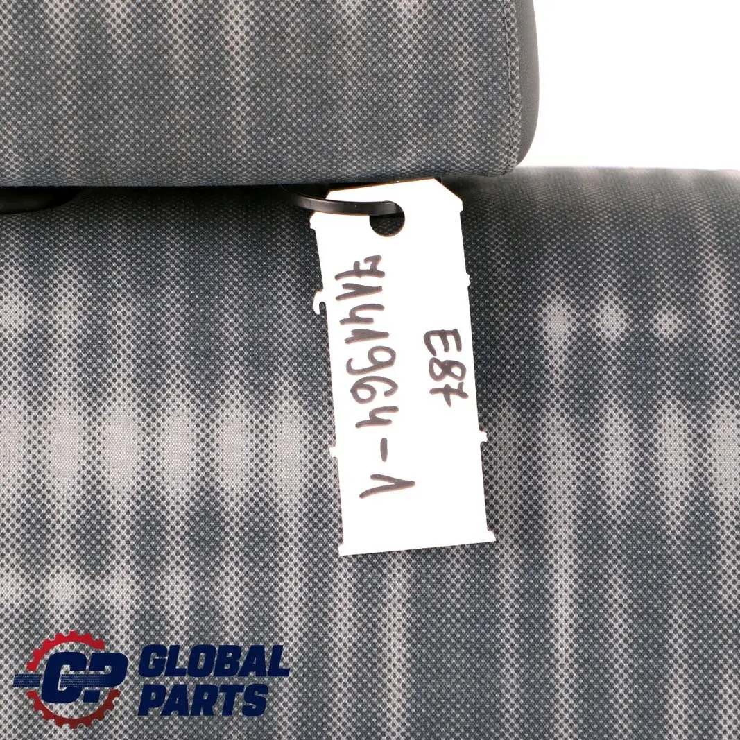 BMW 1 Series E87 1 Rear Seat Cover Cloth Backrest Right O/S Alaskagrau AGA1