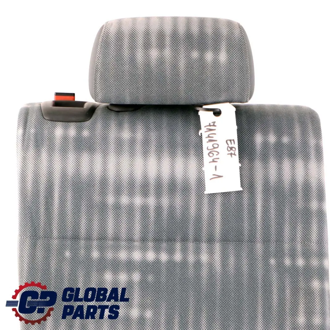 BMW 1 Series E87 1 Rear Seat Cover Cloth Backrest Right O/S Alaskagrau AGA1