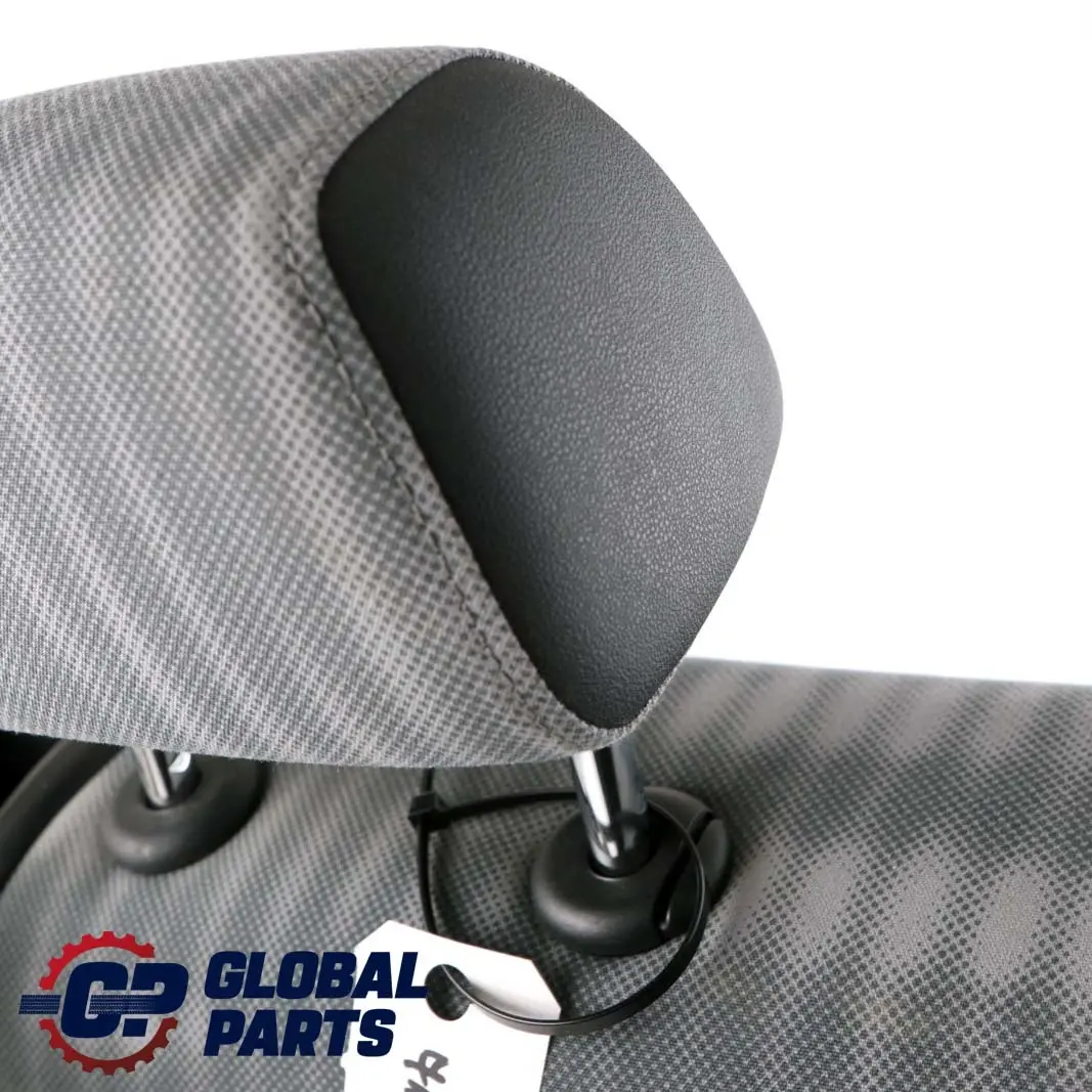 BMW 1 E87 1 Rear Seat Cover Cloth Imitation Leather Backrest Right O/S Grey