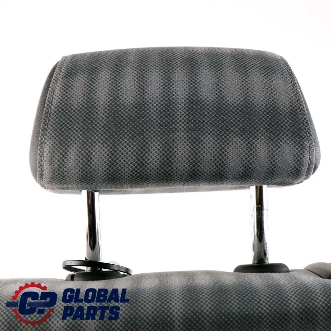 BMW 1 E87 1 Rear Seat Cover Cloth Imitation Leather Backrest Right O/S Grey