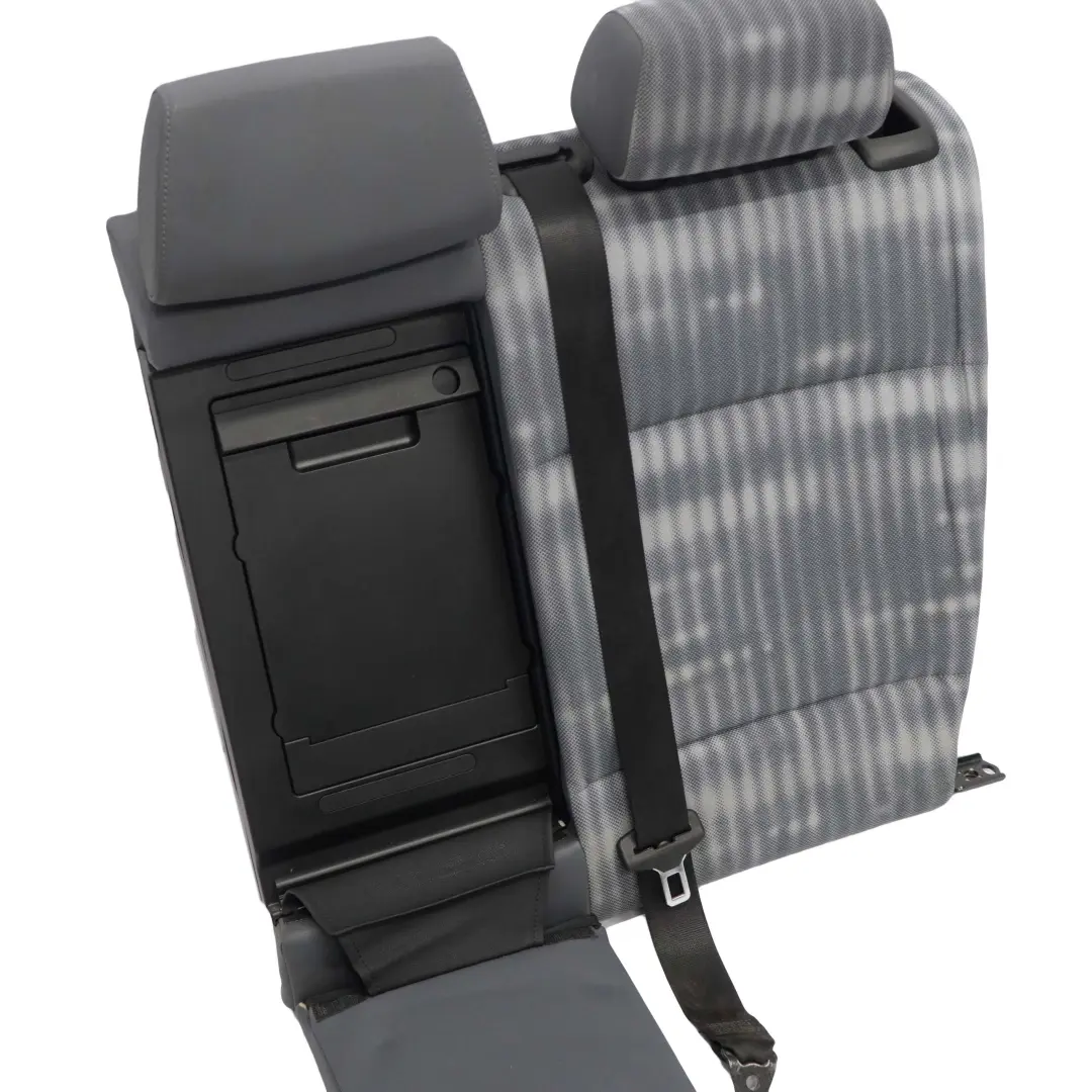 BMW E87 Funda Asiento Trasero Tela Respaldo Esquí Izquierdo Alaskagrau Gris AGA1