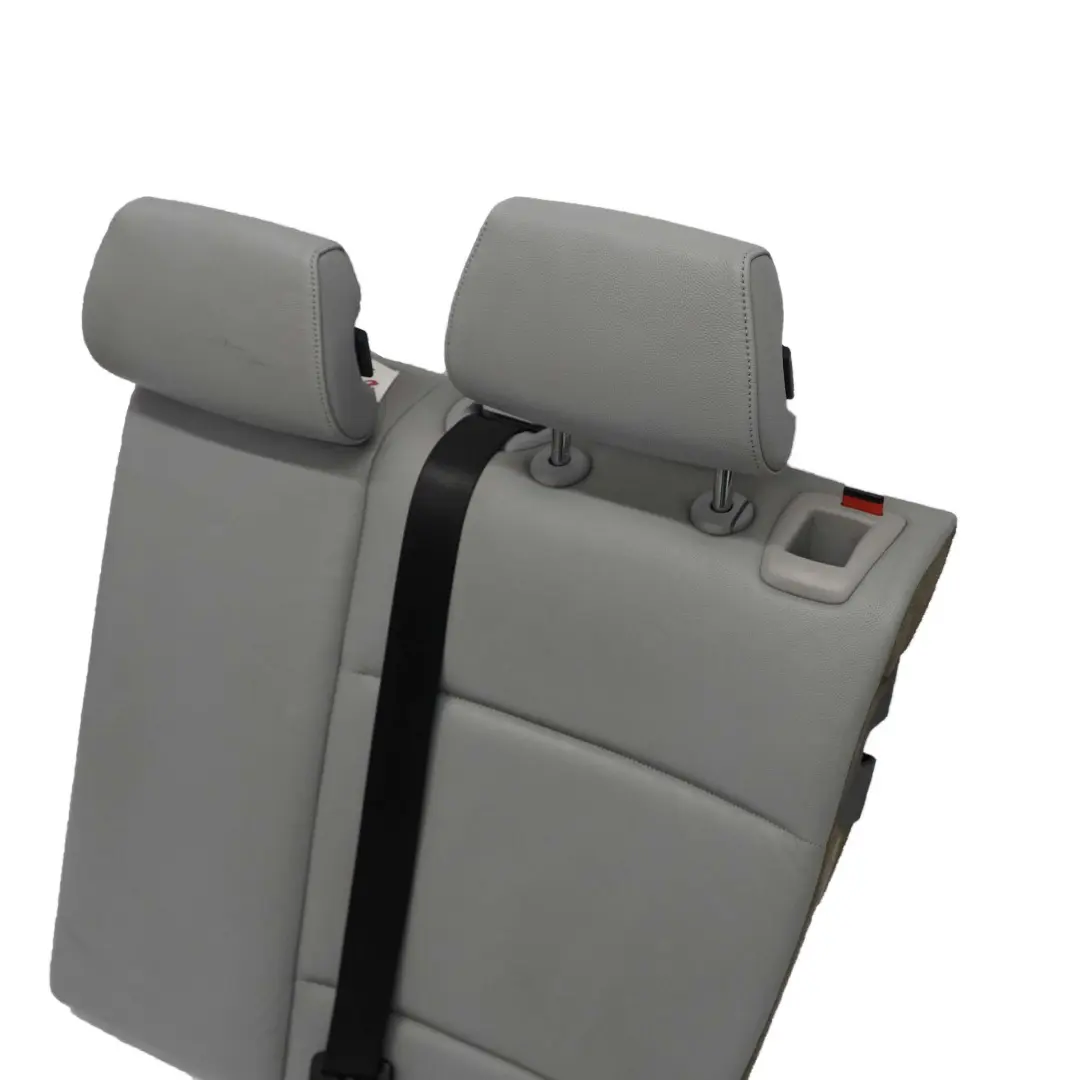 BMW 1 E87 2 Rear Seat Cover Leather Backrest Left N/S Alaskagrau Grey