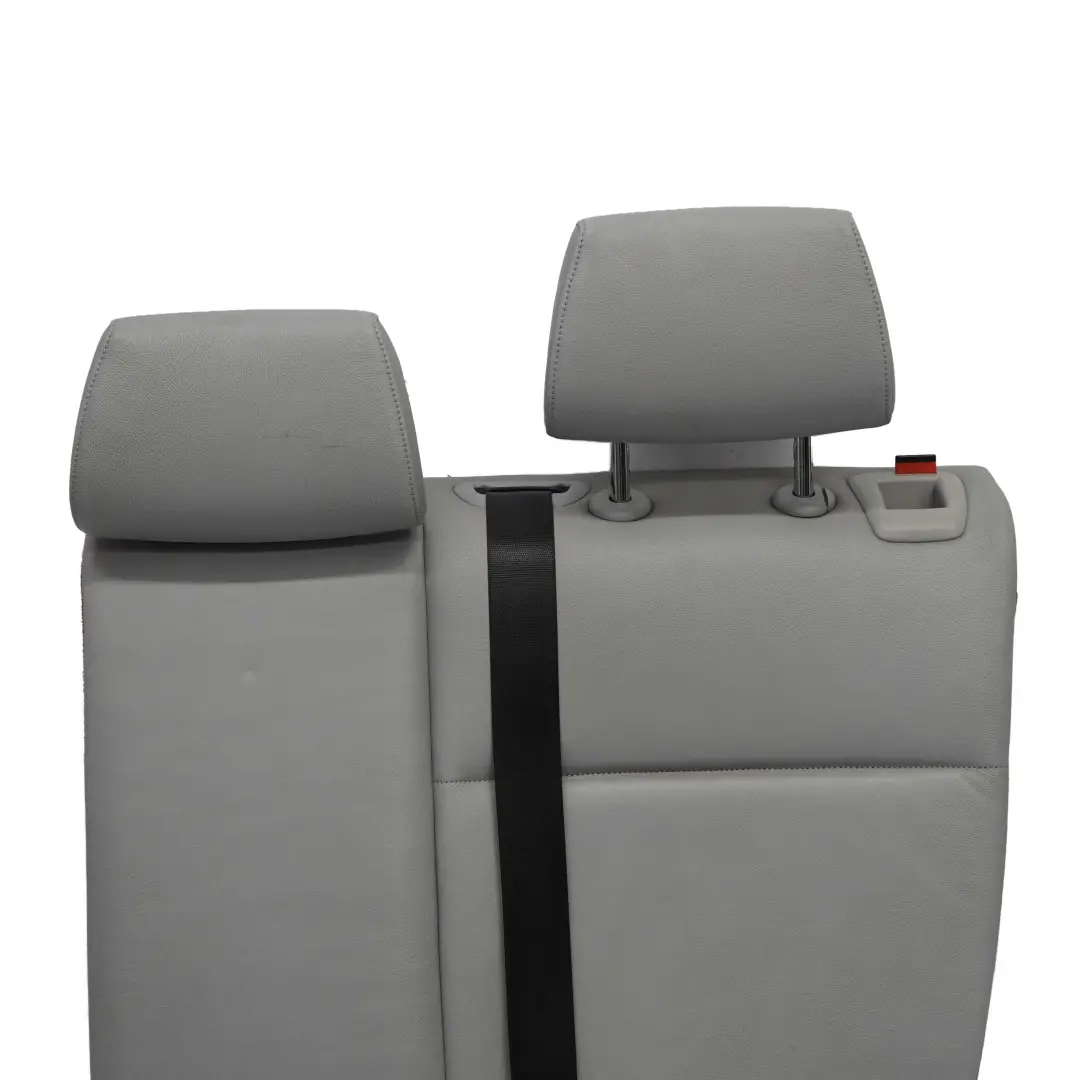 BMW 1 E87 2 Rear Seat Cover Leather Backrest Left N/S Alaskagrau Grey