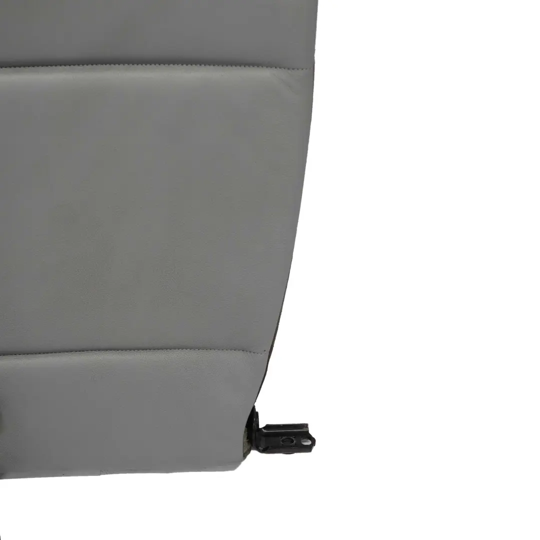 BMW 1 E87 2 Rear Seat Cover Leather Backrest Left N/S Alaskagrau Grey