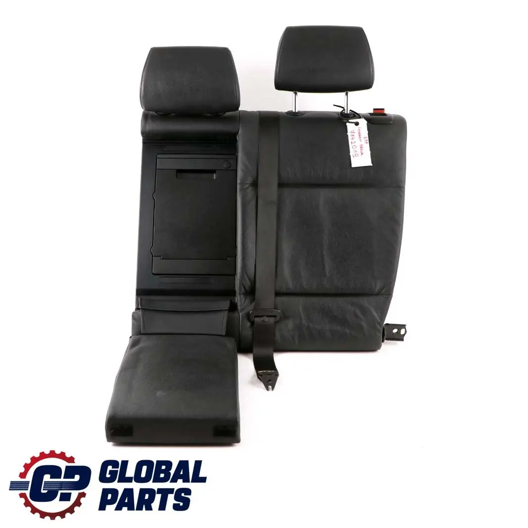 BMW 1 E87 Rear Seat Left N/S Cover Leather Backrest Ski Bag Boston Black