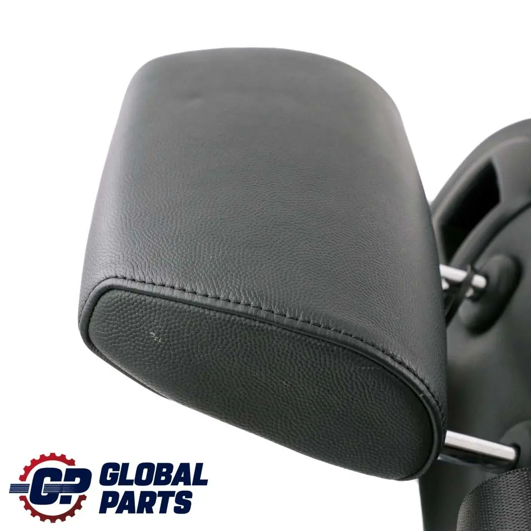 BMW 1 E87 Rear Seat Left N/S Cover Leather Backrest Ski Bag Boston Black