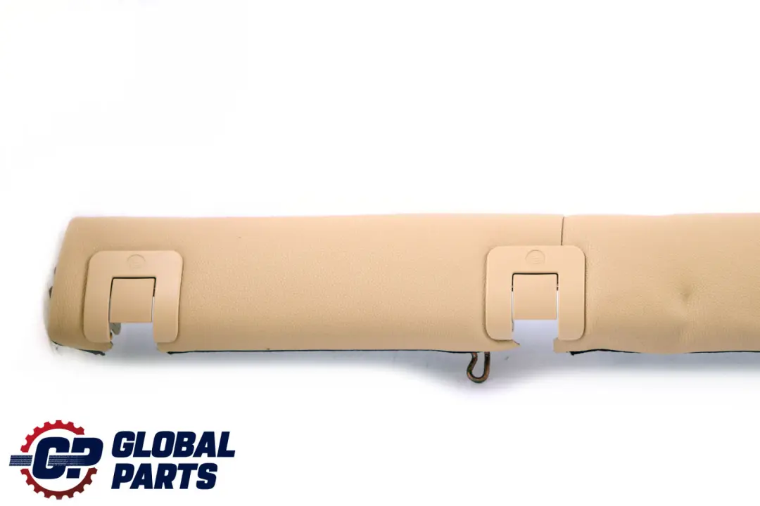 BMW 5 Series E61 Touring Rear Seat Isofix Base Cover Strip Beige Leather