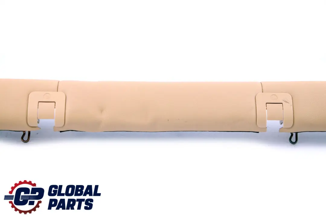 BMW 5 Series E61 Touring Rear Seat Isofix Base Cover Strip Beige Leather