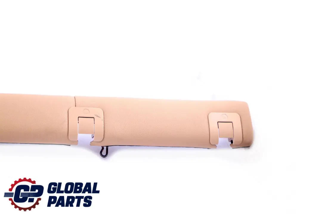 BMW 5 Series E61 Touring Rear Seat Isofix Base Cover Strip Beige Leather