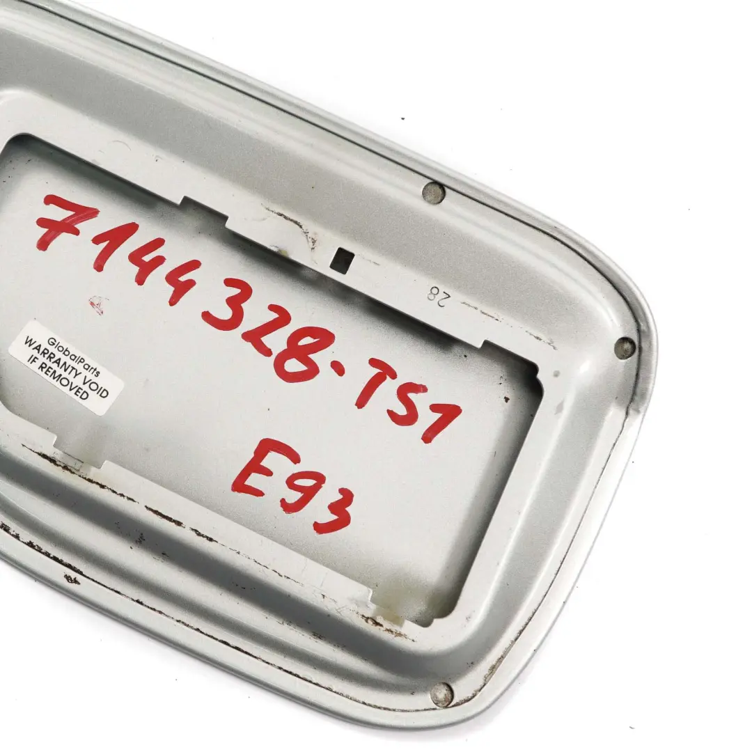 Fuel Cover BMW E93 LCI Fill In Flap Titansilber Metallic Titanium Silver 354