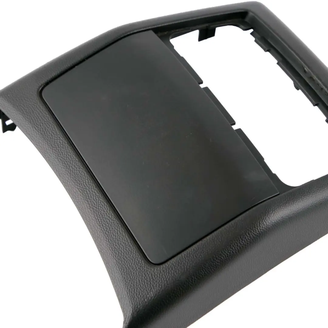 BMW 3 Series E90 E91 Covering Rear Trim Centre Console Cover Black 7145681