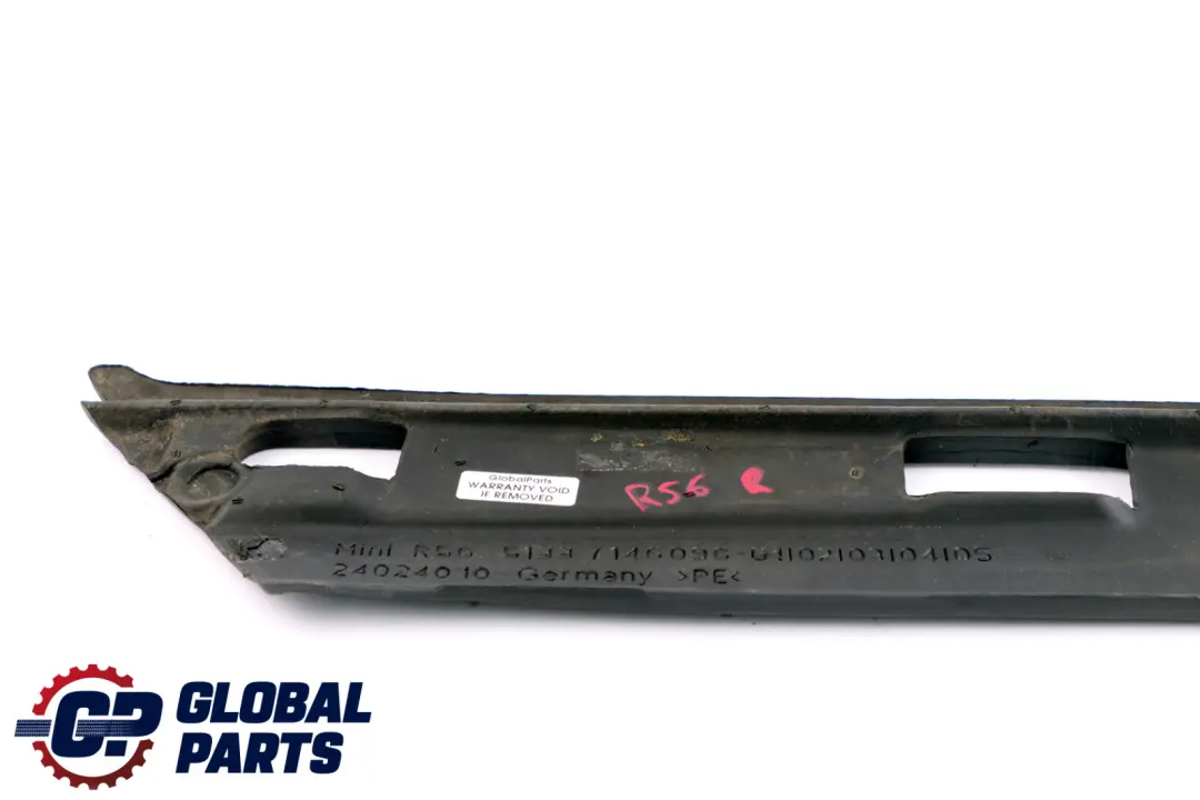 BMW Mini Cooper One R55 R56 LCI Right A-pillar Foam Insulation O/S 7146096