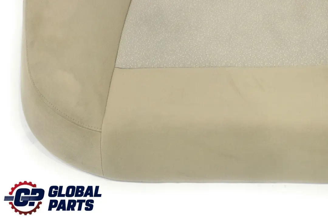 BMW 3 Series E90 Interior Rear Seat Couch Base Bench  Cloth Fluid Beige
