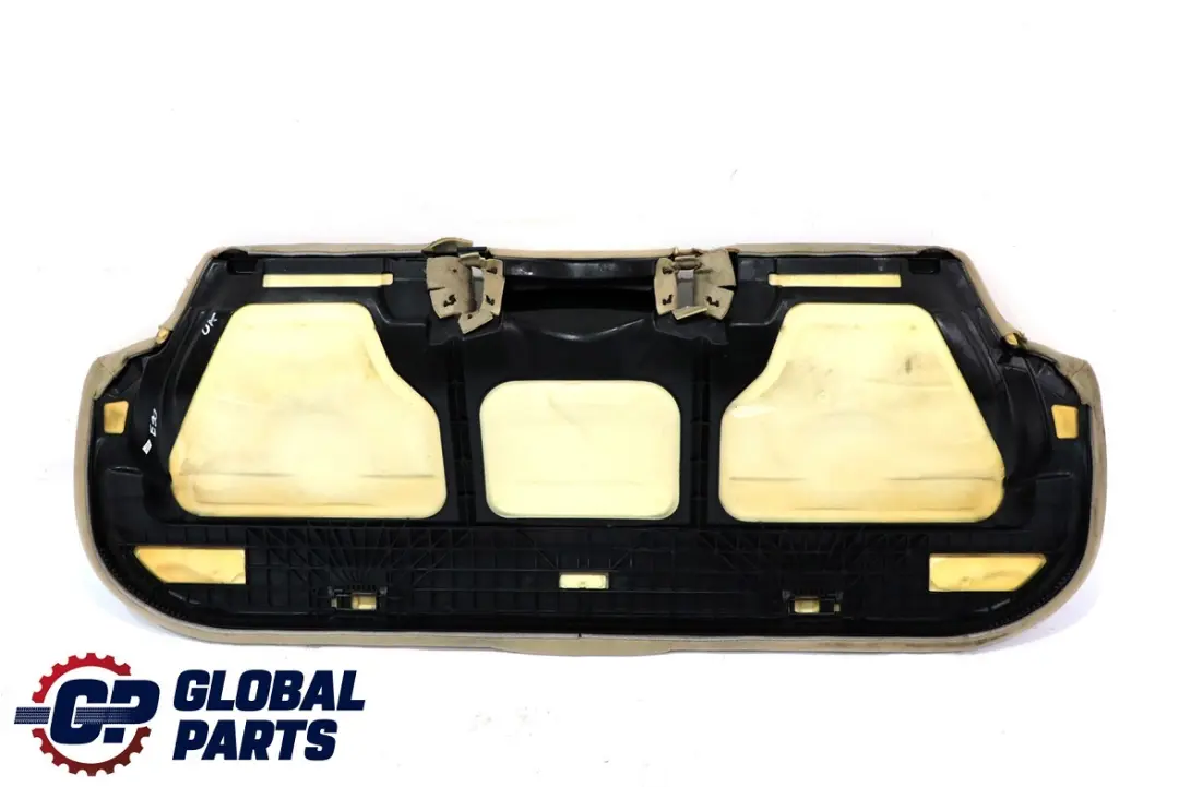 BMW 3 Series E90 Interior Rear Seat Couch Base Bench  Cloth Fluid Beige
