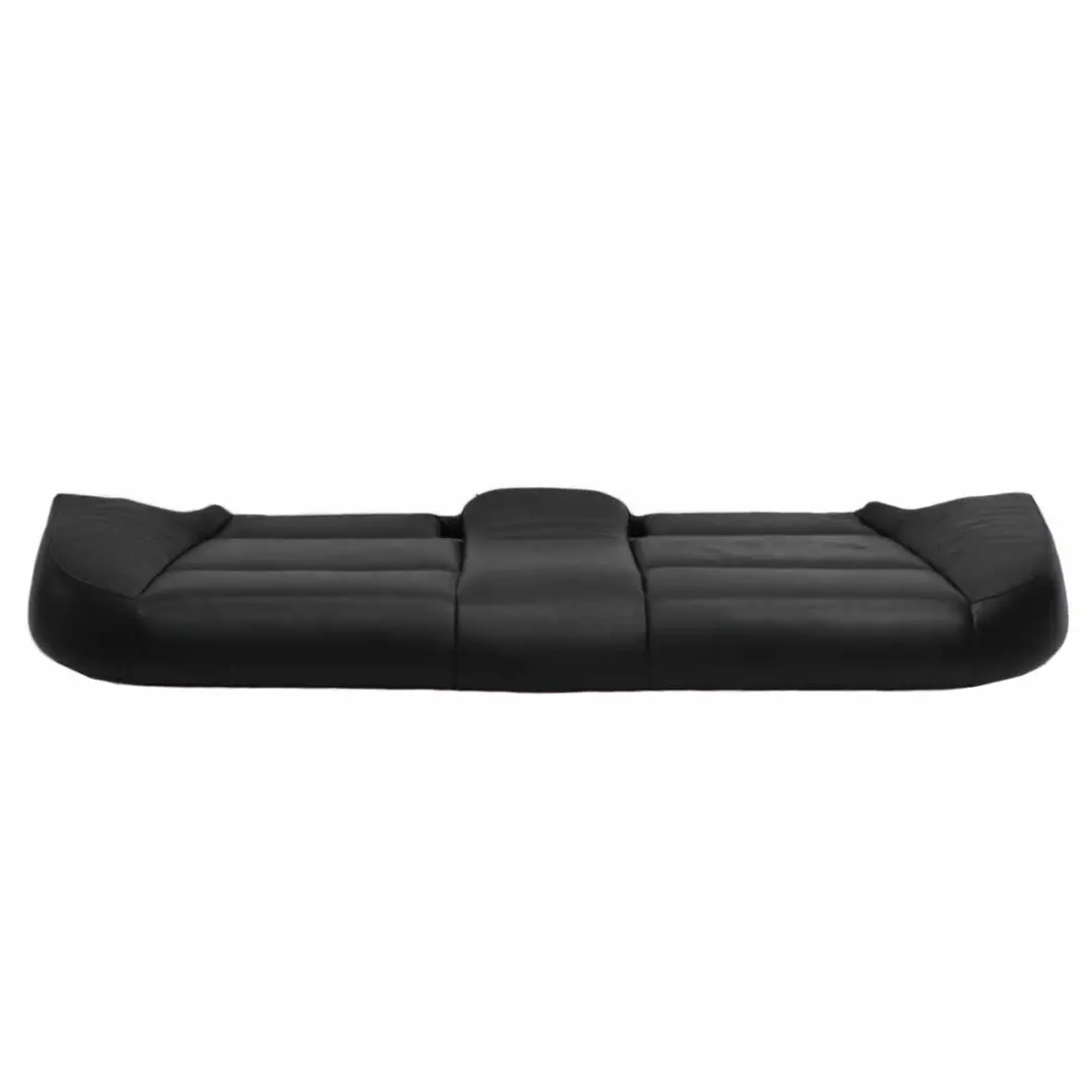 Rücksitzbank BMW E90 Schwarz Leder Interieur Sitz Couch Base Schwarz