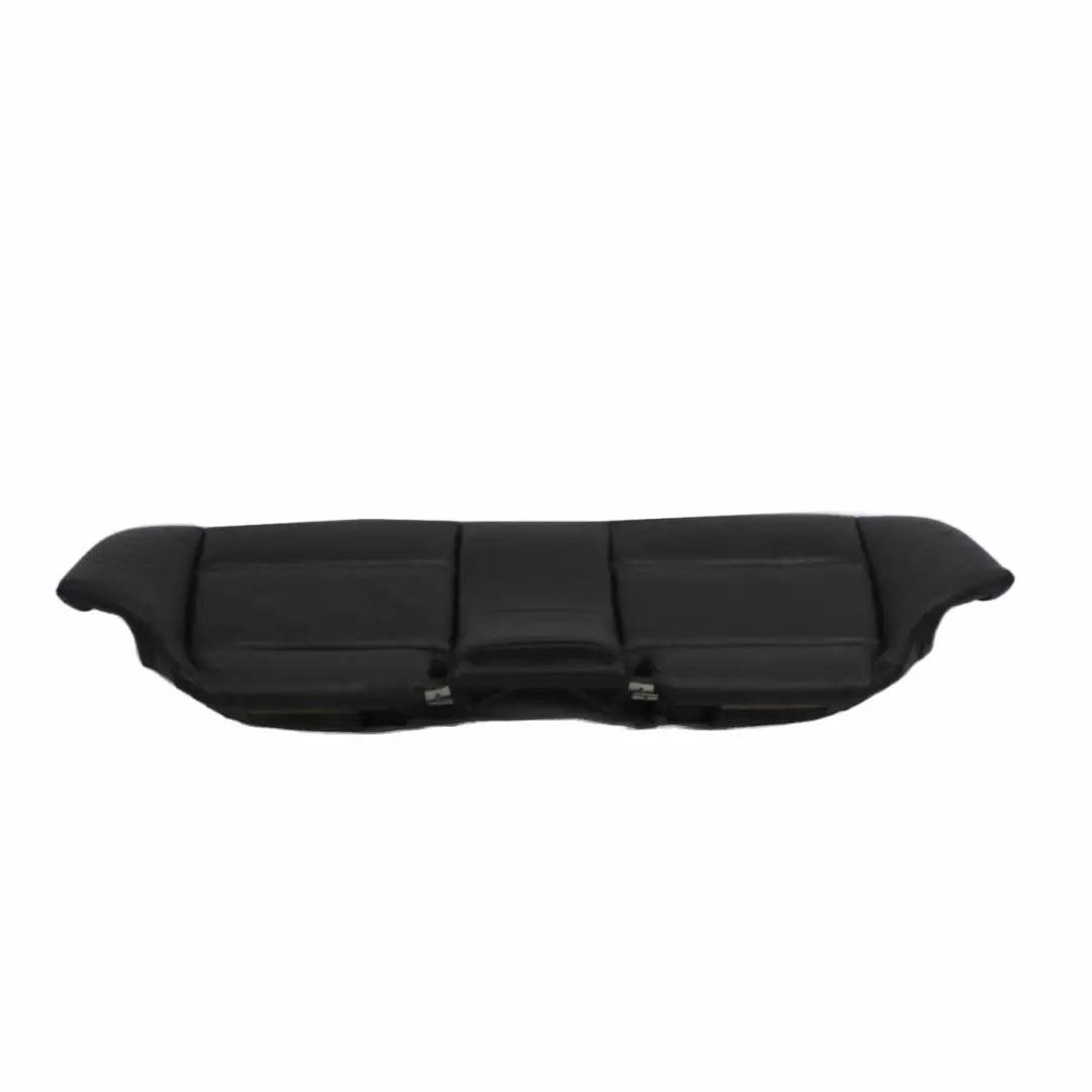 Rücksitzbank BMW E90 Schwarz Leder Interieur Sitz Couch Base Schwarz