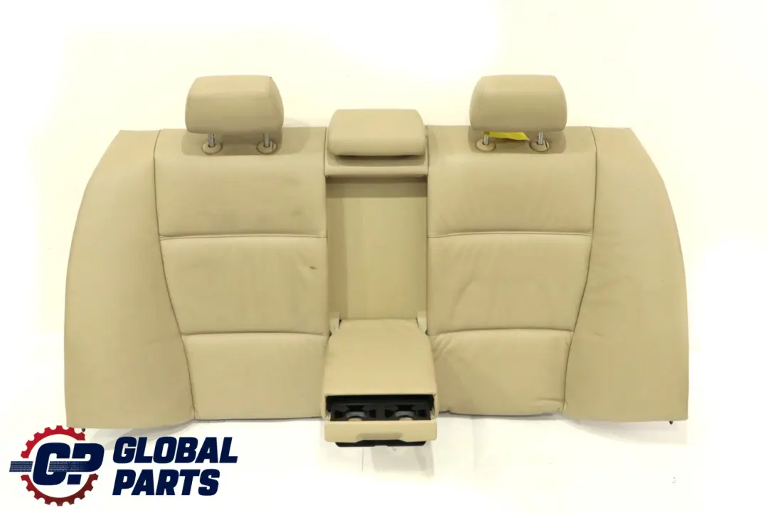 BMW 3 Series E90 Beige Leather Dakota Cover Backrest Rear Seat Couch