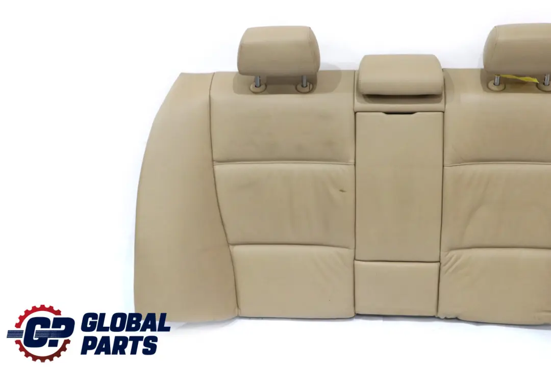 BMW 3 Series E90 Beige Leather Dakota Cover Backrest Rear Seat Couch