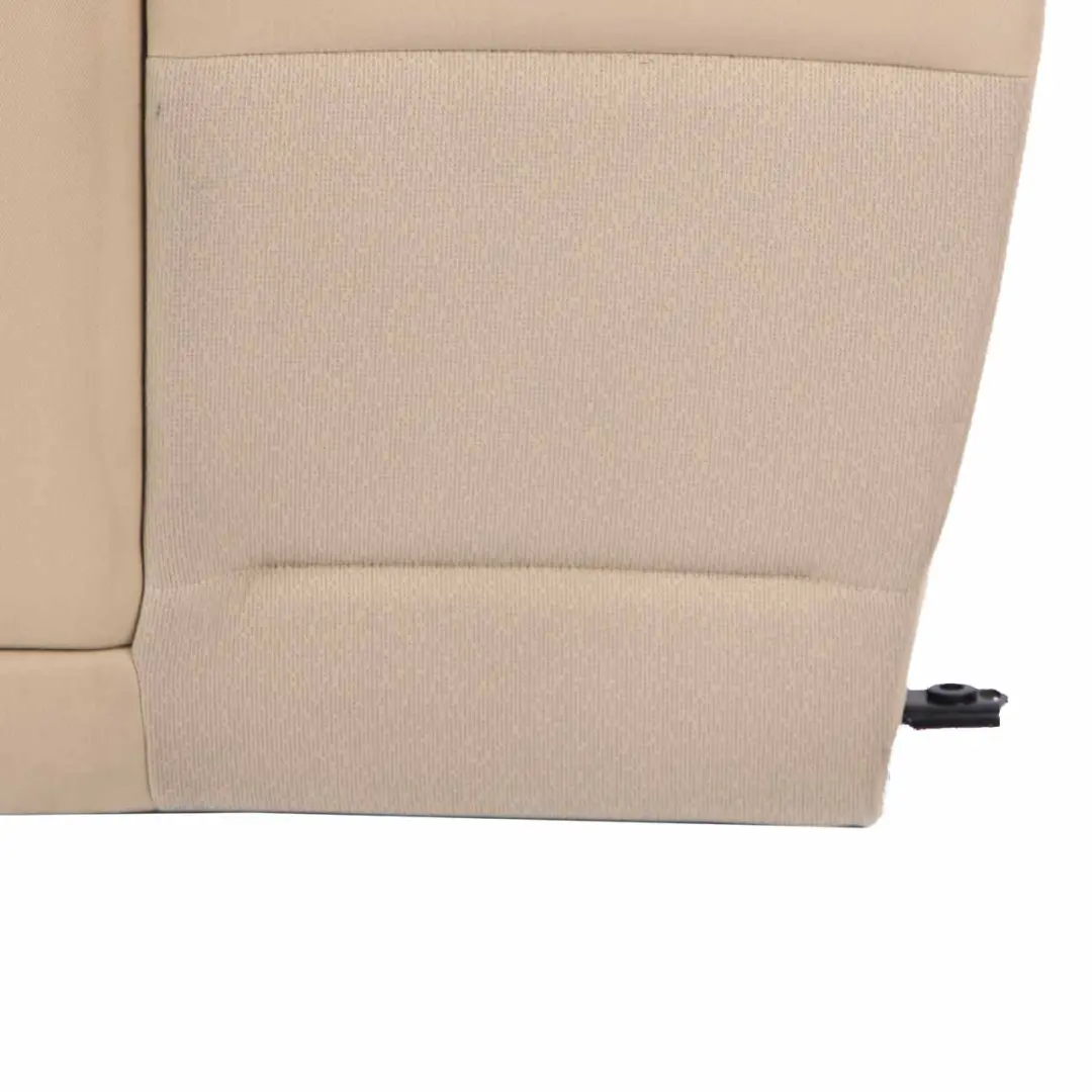 Rear Seat Backrest BMW E90 Left N/S Cover Cloth Fabric Fluid Linea Beige