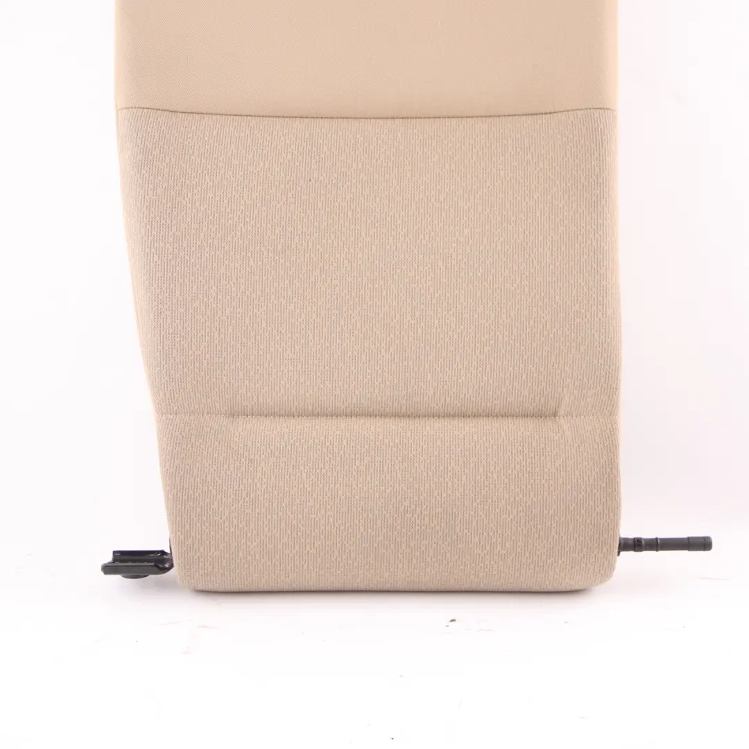 Rear Seat Backrest BMW E90 Right O/S Covering Cloth Fabric Linea Beige