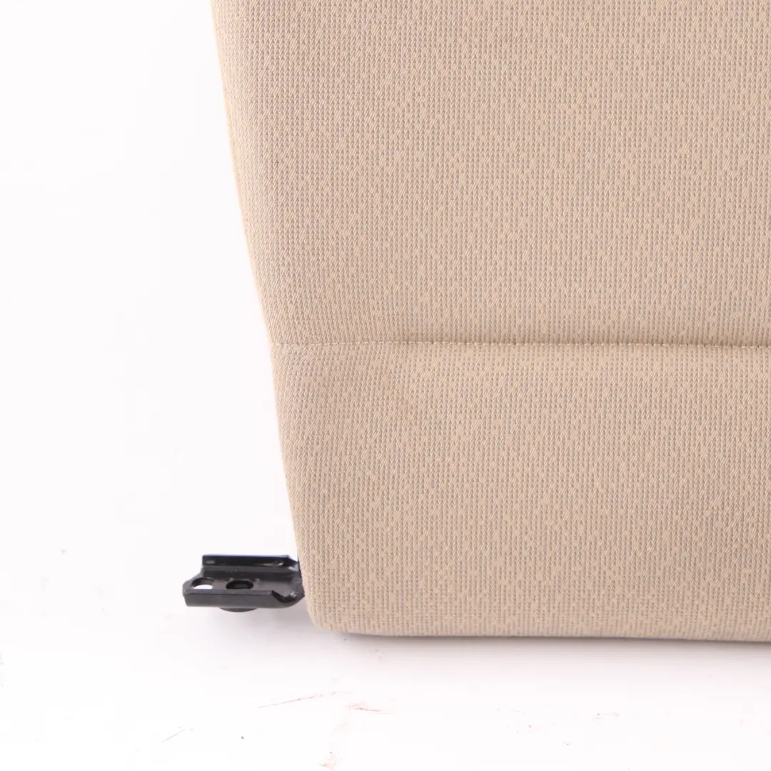 Rear Seat Backrest BMW E90 Right O/S Covering Cloth Fabric Linea Beige