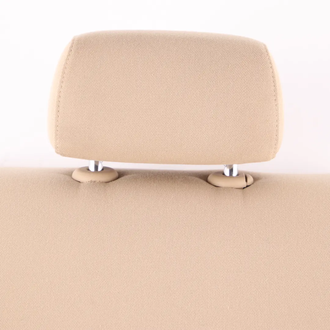 Rear Seat Backrest BMW E90 Right O/S Covering Cloth Fabric Linea Beige