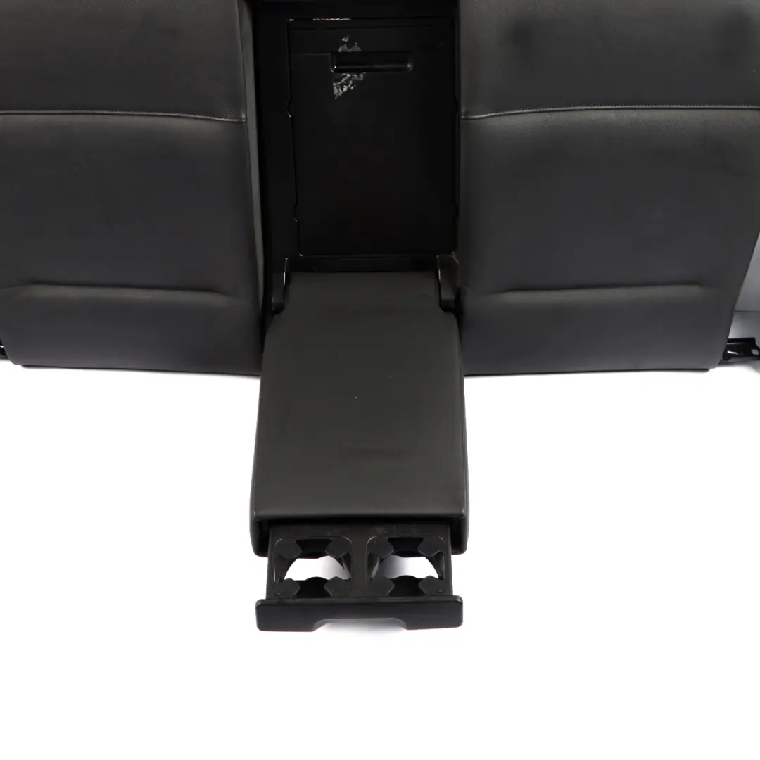 Rear Seats BMW E90 Saloon Black Leather Couch Base Bench Backrest Left Right Set