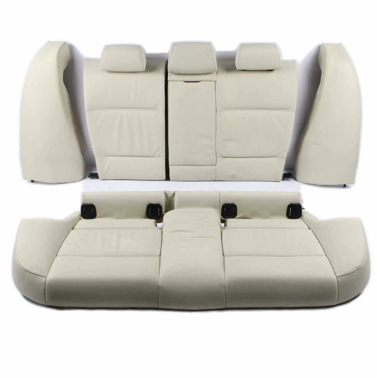 Rear Seat BMW E90 Lemon Leather Rear Seats Set Sofa Bench Folding Backrest