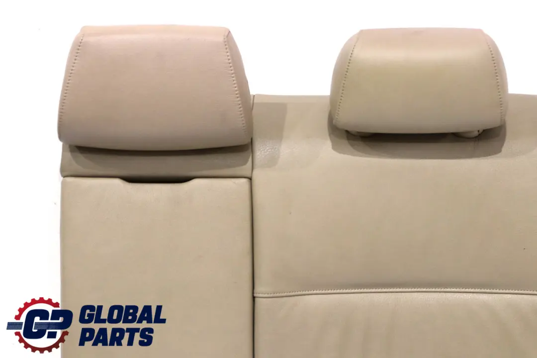 BMW 3 Series E90 1 Rear Left N/S Seat Cover Backrest Leather Beige Ski Bag