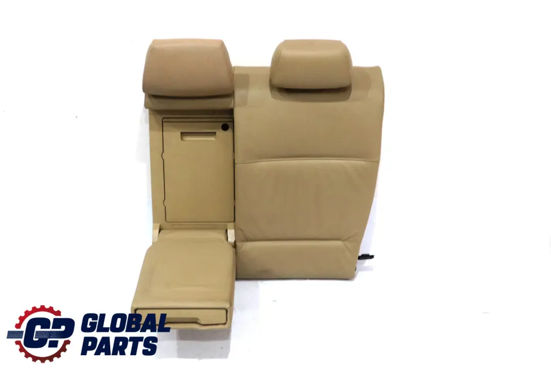 BMW 3 Series E90 1 Rear Left N/S Seat Cover Backrest Leather Beige Ski Bag