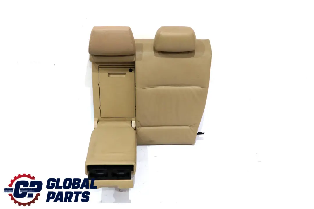 BMW 3 Series E90 1 Rear Left N/S Seat Cover Backrest Leather Beige Ski Bag