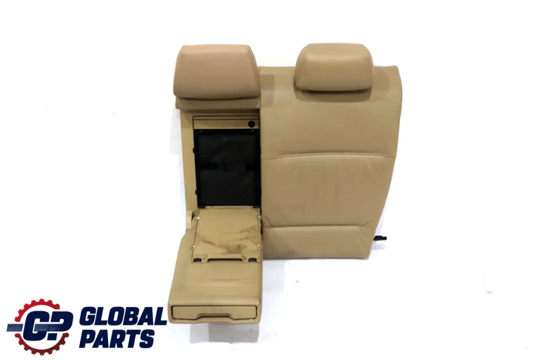 BMW 3 Series E90 1 Rear Left N/S Seat Cover Backrest Leather Beige Ski Bag