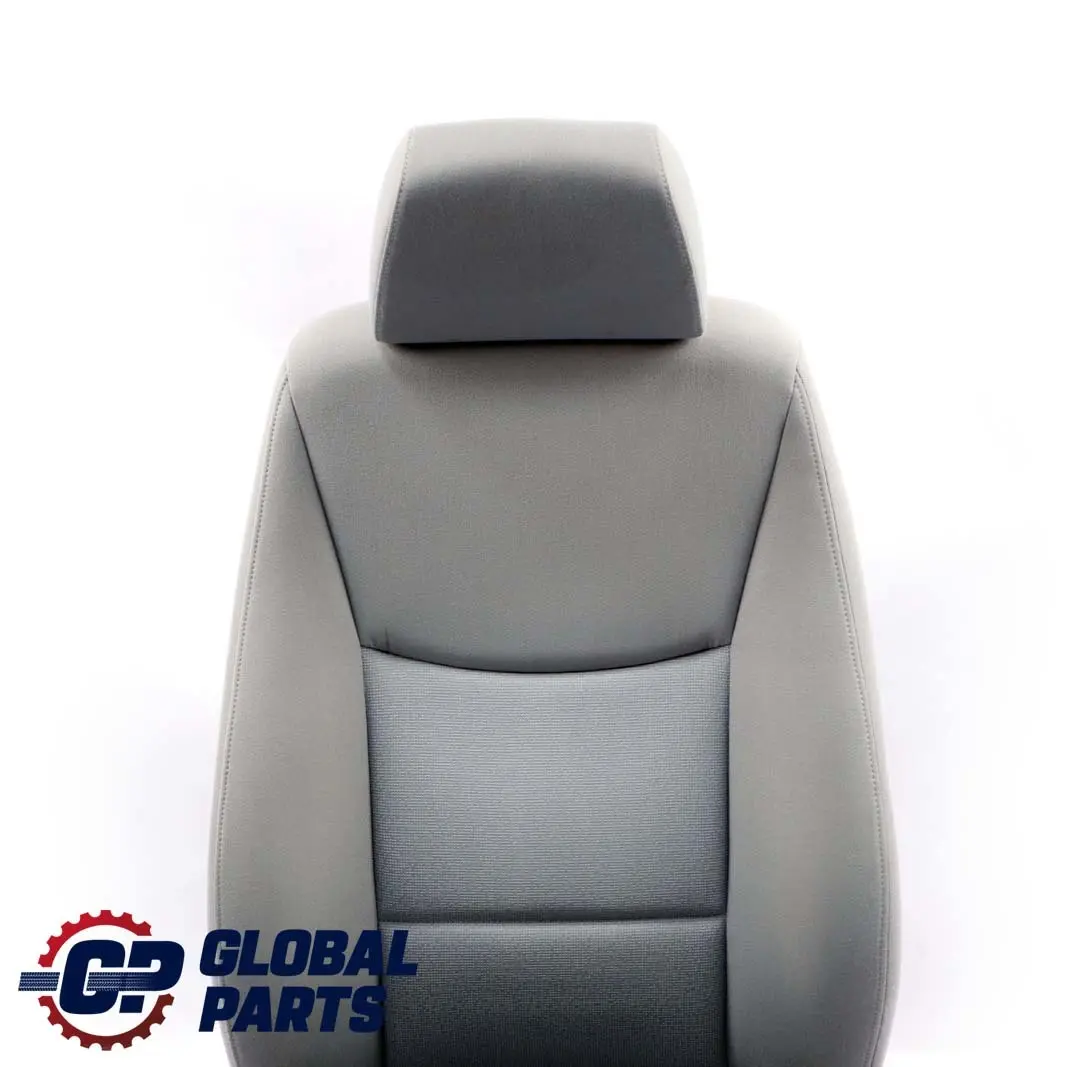 BMW 3 Series E90 E91 Cloth Fabric Interior Front Left N/S Side Seat Grey Lumbar