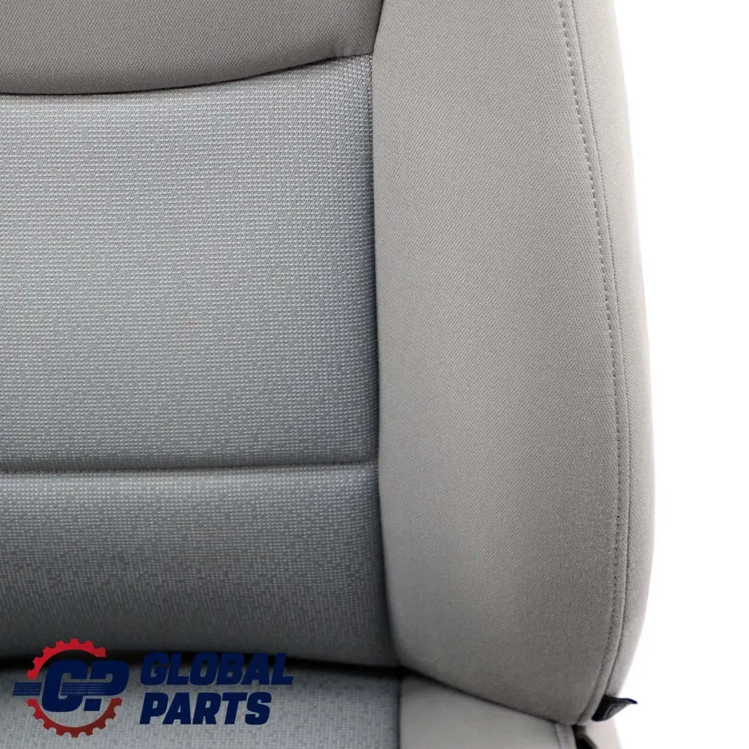 BMW 3 Series E90 E91 Cloth Fabric Interior Front Left N/S Side Seat Grey Lumbar