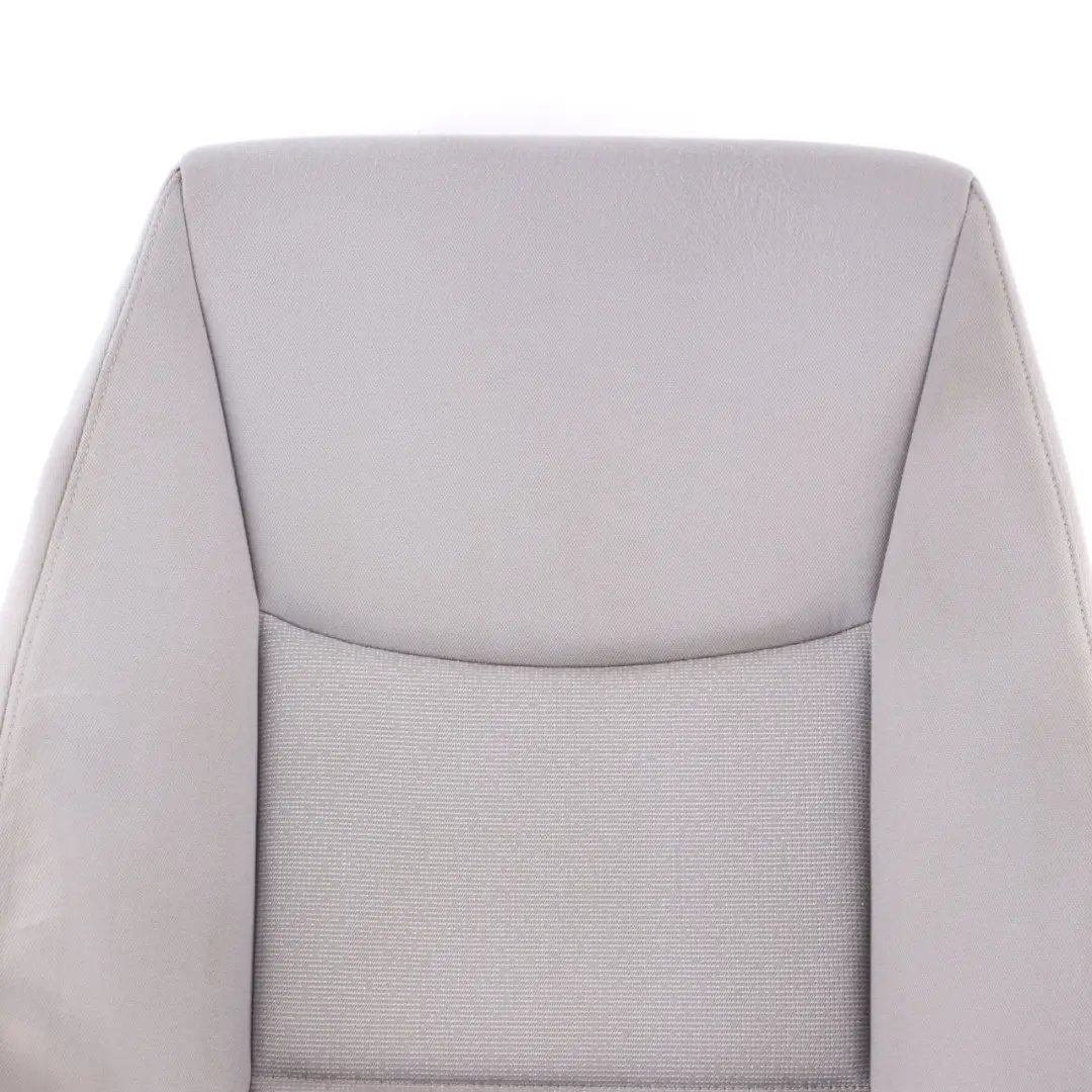 Seat Backrest BMW E90 E91 Front Right O/S Seat Cover Cloth Fabric Grey